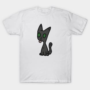 Silly Gray Cat T-Shirt